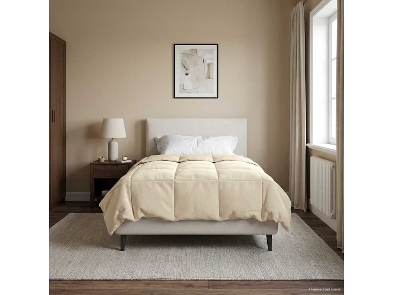  Couette - duvet d'été 135 x 200 cm été microfibre (100% polyester)  - Conforama B
