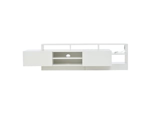 Meuble tv coloris blanc 190 cm   