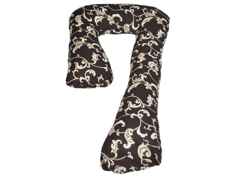  Coussin d'accouchement prepost natal dessin floral sombre 4200333 - Conforama A