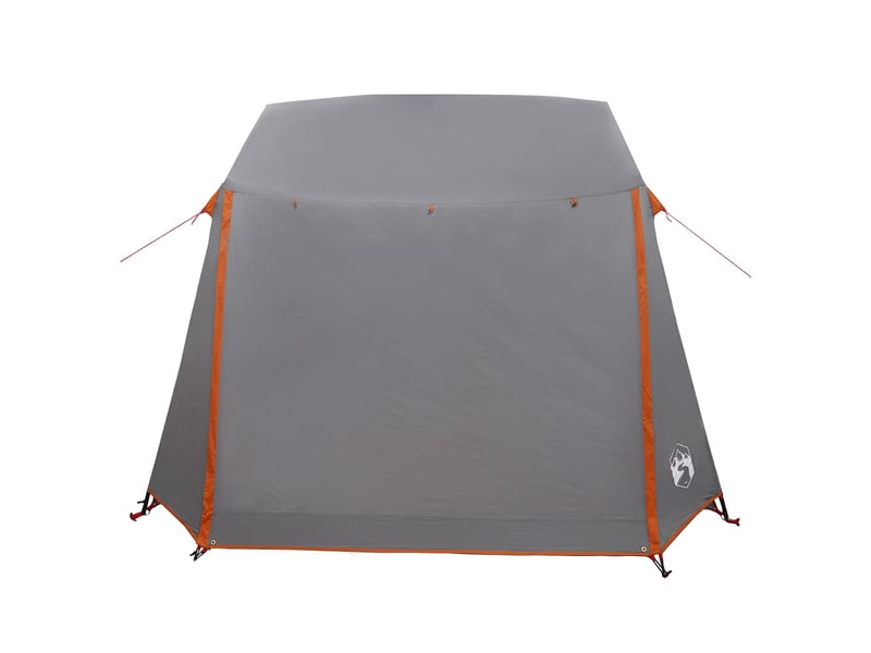  Tente tunnel, tente de camping gris et orange 275x240x200 cm  - Conforama E