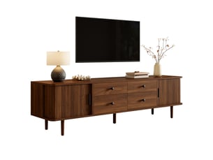 Meuble tv coloris naturel 165 cm <strong></strong>  <strong></strong>