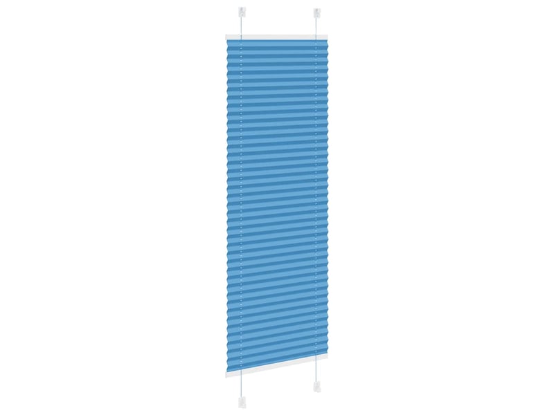  Store plissé, store de fenêtre bleu 50x150 cm largeur du tissu 49,4 cm polyester cf46794  - Conforama D