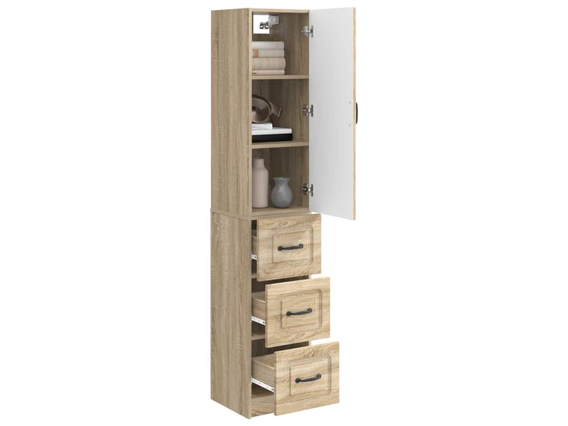  Ensemble de meubles 2 pcs, rangement de salon 33 x 34,5 x 87 cm bois d'ingénierie shl9589  - Conforama C