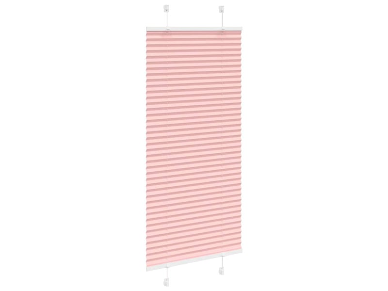  Store plissé, store de fenêtre rose 55x100 cm largeur du tissu 54,4 cm polyester cf46991  - Conforama C
