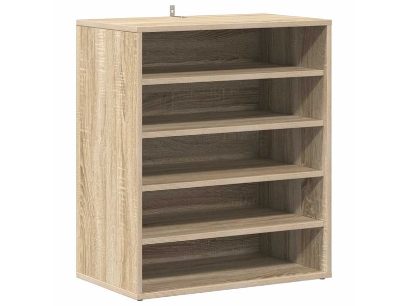  Meuble à chaussures, armoire à chaussures 60x35x70 cm chêne sonoma  - Conforama A