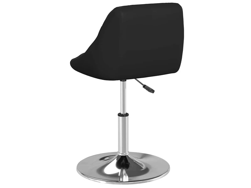  Tabouret de bar, chaise de bar noir similicuir shl71506  - Conforama C