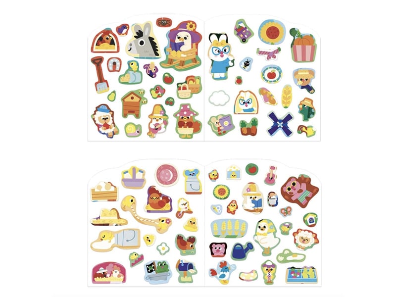  Cahier de stickers - la ferme J09213 - Conforama B