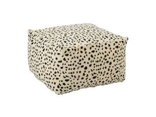 Pouf / repose pied PARIS PRIX  blanc