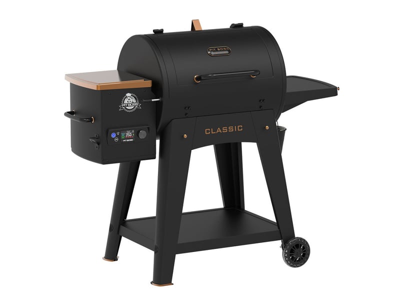 Barbecue à pellets onyx classic 700 + 50 gants alimentaire - pit boss  - Conforama E