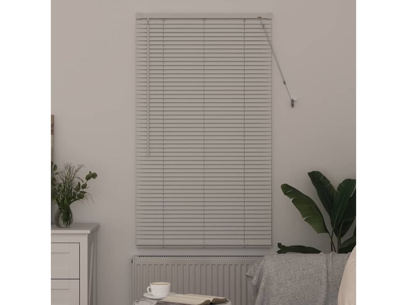  Store vénitien, store de fenêtre blanc 175 x 70 cm 25 mm aluminium cf47767  - Conforama C