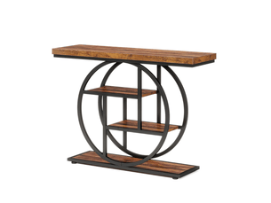 Console 0 tiroir(s) coloris bicolore <strong>BEAUNIV</strong> <strong></strong> - longueur 105 cm - 105 cm
