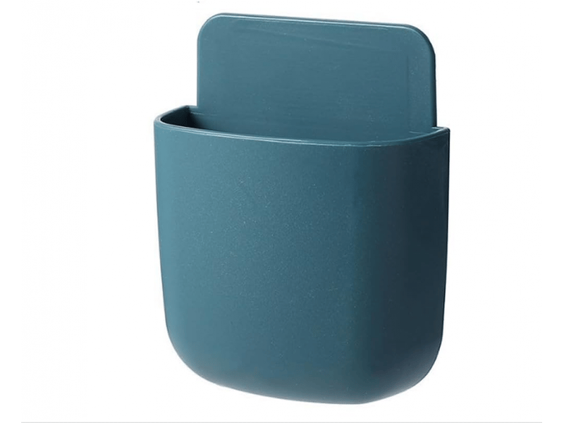 Lot de 3 supports muraux pour télécommande, organiseur de chargement de téléphone sans trou, conteneurs de rangement(bleu) - Conforama E
