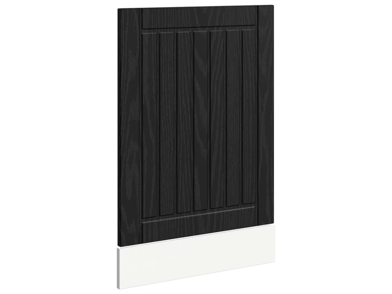  Panneau de lave-vaisselle chêne noir 45x1,5x57cm shl5298  - Conforama A
