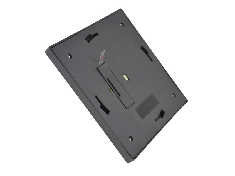  Lanterne solaire 15x15x120 cm led rétro noir  - Conforama D