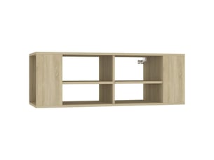 Meuble tv coloris marron 102 cm   