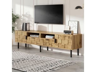 Meuble tv coloris naturel  <strong></strong>  <strong></strong>