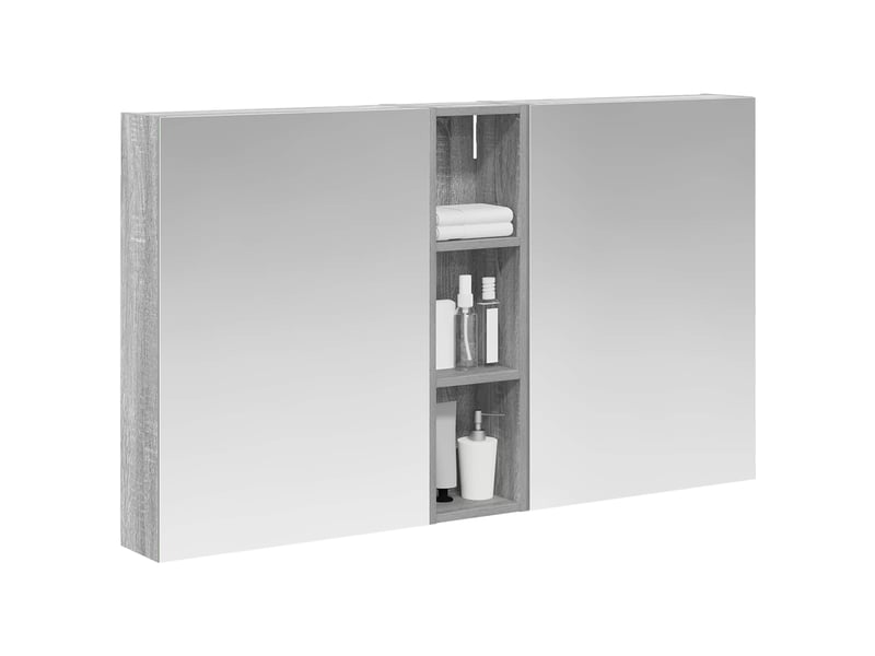 Ensemble de meubles de salle de bain 3 pcs 120x14.5x70 cm shl2059 - Conforama C