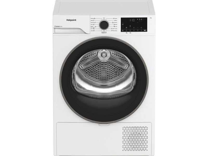Sèche-linge pompe à chaleur 8 kg capacité porte piano black chd84mwbsee CHD84MWBSEE - Conforama A