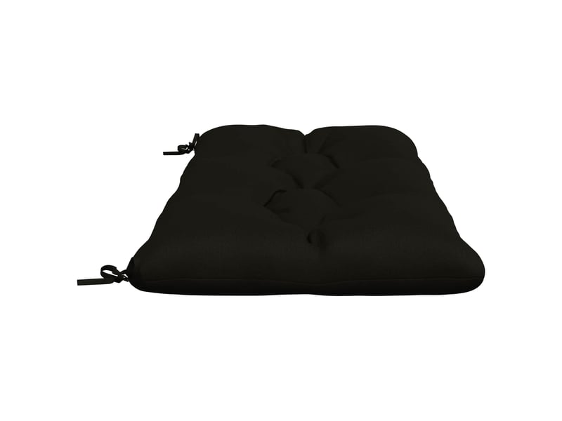 Lot de 2 coussins de banc, coussins d'assise vianen 100 % polyester noir cf57658 - Conforama D