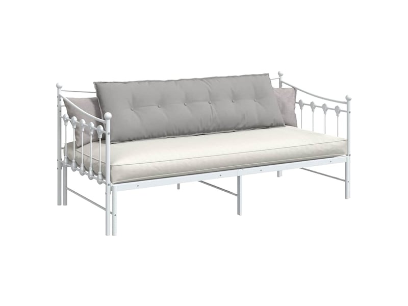 Coussin de dos, coussin de dossier gris nuage 160 x 19 x 50 cm tissu cf54738 - Conforama C