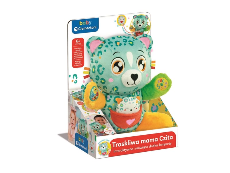  Peluche interactive clementoni 50935 baby - czita la maman dragon 8005125509355 - Conforama A