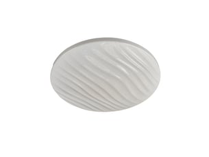 Plafonnier led fabrilamp olot blanc 18 w 1780 lm 4000 k ø32 cm