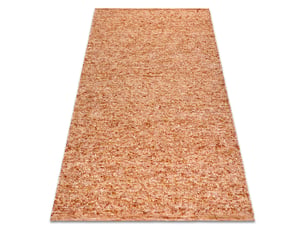 Tapis nepal terracota ii terre cuite mélange - laine, double face, naturel 140x190 cm
