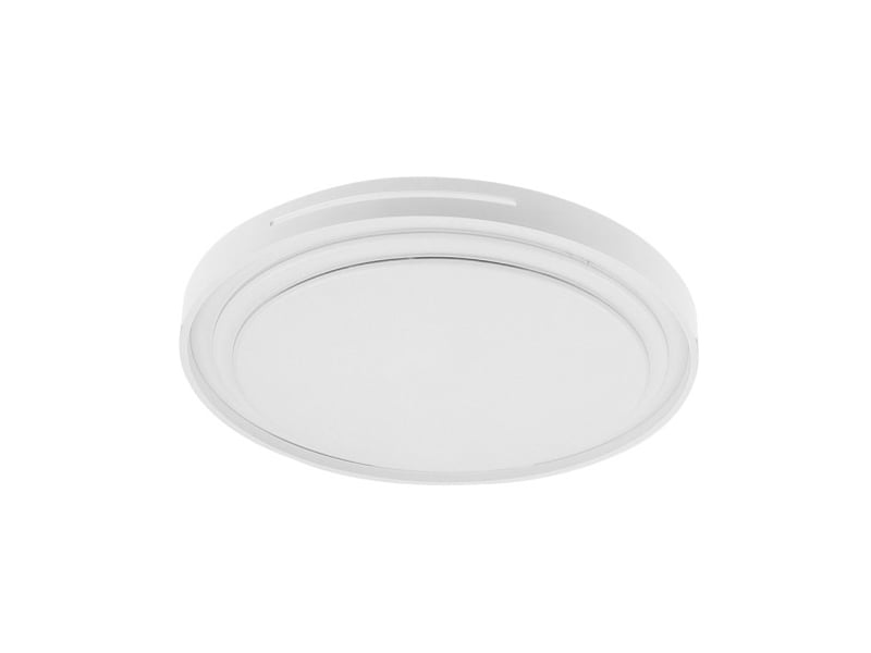  Plafonnier led fabrilamp argus blanc 36 w 3528 lm 3000-4000-6500 k ø39 cm télécommande 245583501 - Conforama A