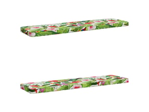 Lot de 2 coussins de banc, coussins d'assise vught 100 % polyester cf57719