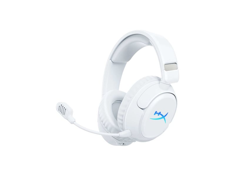  Casque gaming sans fil arceau blanc 2.4 ghz bluetooth 5.3 avec micro perche 10 mm et rgb AADCP19635 - Conforama A