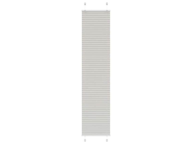 Store plissé, store de fenêtre gris clair 40x200 cm largeur du tissu 39,4 cm cf46884 - Conforama B