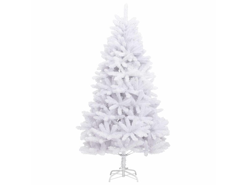  Sapin de noël, arbre de noël artificiel à branches articulées blanc 270 cm shl6462  - Conforama E