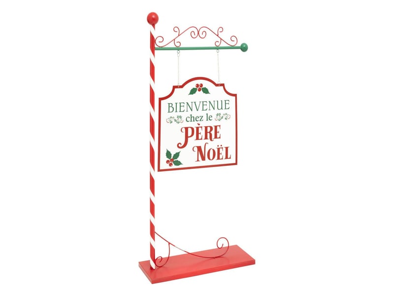  Pancarte metal chez pn h100  - Conforama A