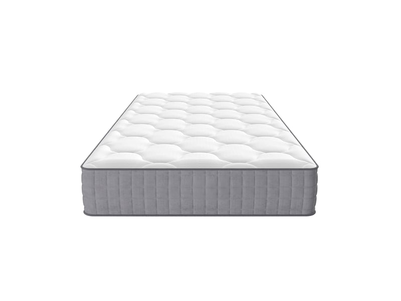  Matelas à ressorts ensachés 90x200 cm 25 cm, 7 zones, h3, blanc  - Conforama A