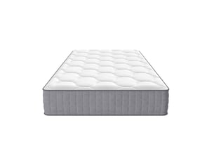 Matelas 90x200 cm FLORAGRACE Ressorts ensachés + mousse soutien Ferme épaisseur 25 cm