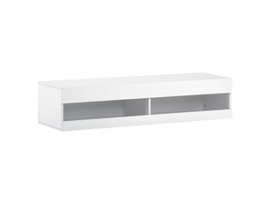 Meuble tv coloris blanc 140 cm OSUPNESSEE  