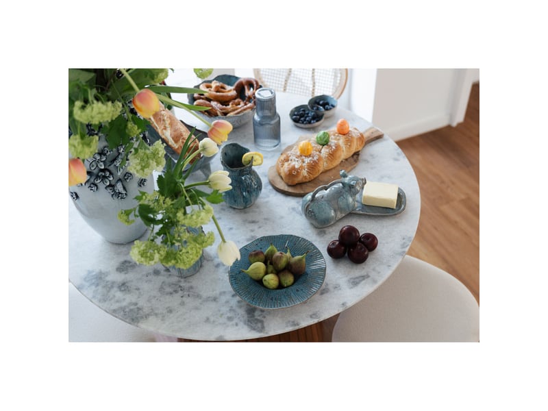  assiette creuse mina 26cm bleue  - Conforama E