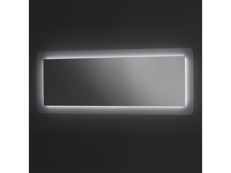  Miroir de salle de bain rectangulaire mural à led 65x167 comet  - Conforama D