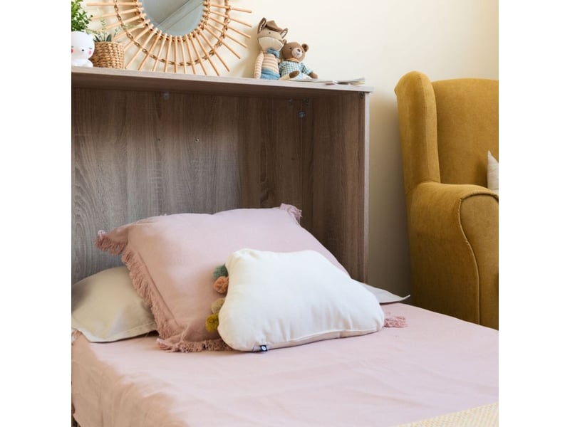  Lit pliant plegatin + matelas couleur cambrian 104.6x99.6x42cm  - Conforama D