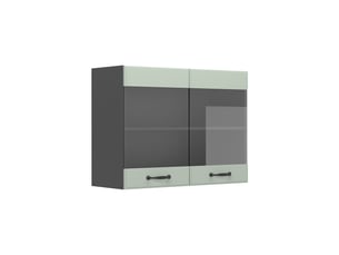 Vicco armoire en verre, mint campagneanthracite, 80cm