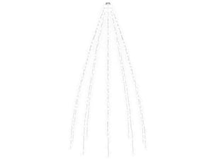 Guirlande lumineuse d'arbre de noël 400 led blanc froid 400 cm