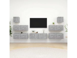 Meuble tv coloris gris 80 cm <strong></strong>  <strong></strong>