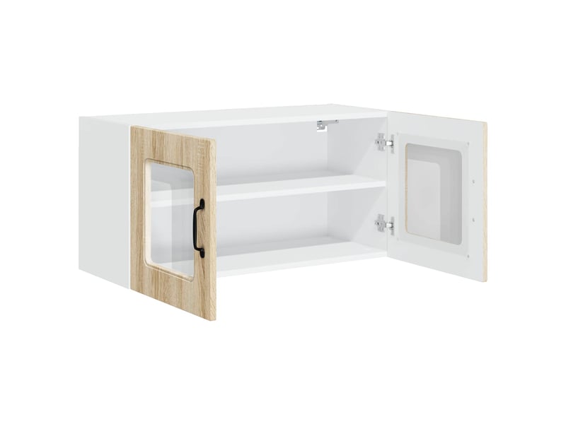  Meuble mural de cuisine | armoire de cuisine chêne sonoma 80x31x40cm shl5905  - Conforama E