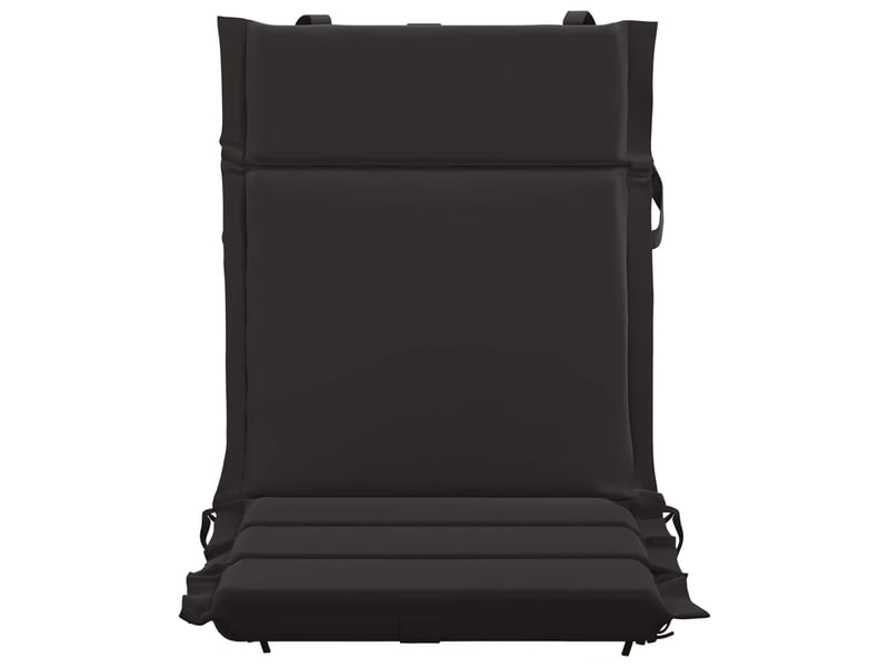  Lot de 6 coussins de chaise à dossier haut gemert noir cf59382  - Conforama D