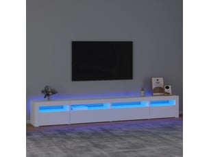 Meuble tv coloris blanc 270 cm <strong></strong>  <strong></strong>