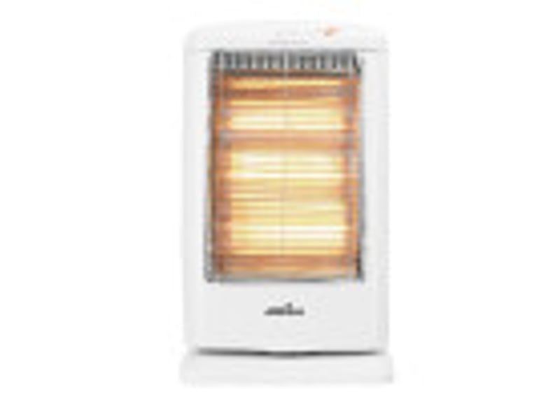  Fabrilamp candente chauffage radiant 1 200 w, 3 puissances, oscillant, blanc, 55 × 33 × 23 cm 202311228 - Conforama B