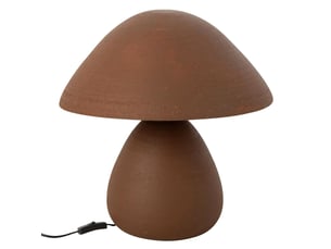 Lampe à poser en céramique quinn 50cm marron