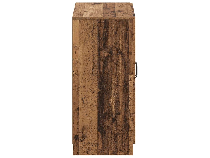  Meuble à chaussures, cabinet à chaussures utrecht 59,5x39,5x87 cm bois ancien  - Conforama E