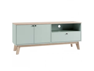 Meuble tv coloris vert  <strong></strong>  <strong></strong>