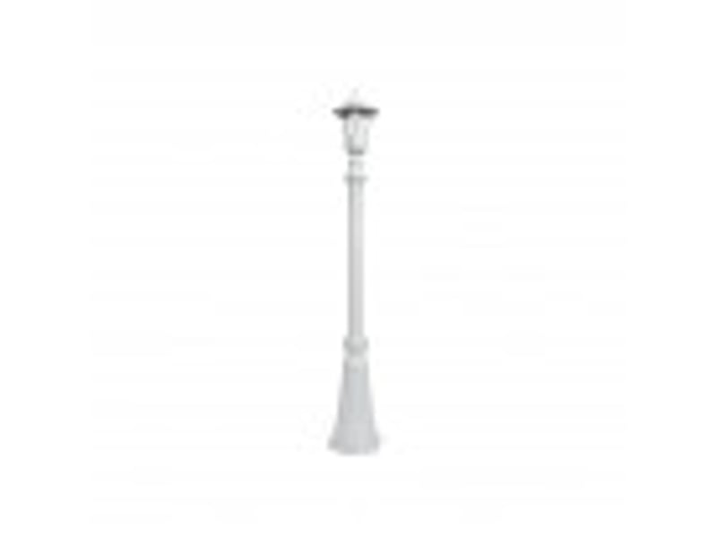 Lampadaire extérieur fabrilamp auriga 1 x e27 blanc ip44 147-220 x 20 x 20 cm 149141001 - Conforama D